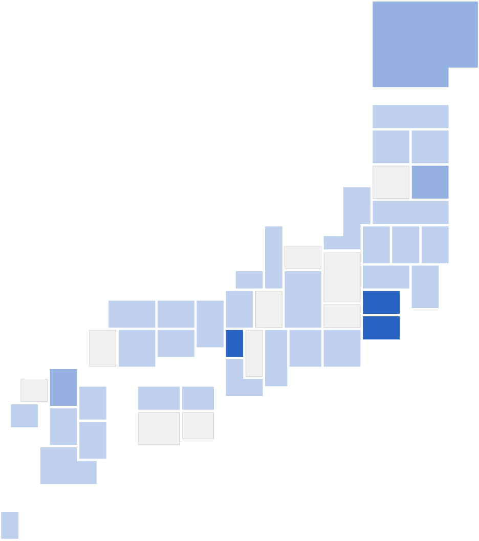 モニタリング実施施設分布図